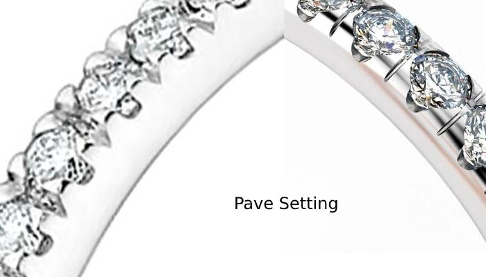 pave setting